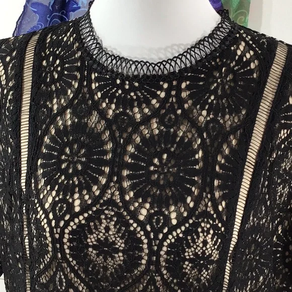 Hailey & Co black lace Malina dress 1X - Picture 2 of 13